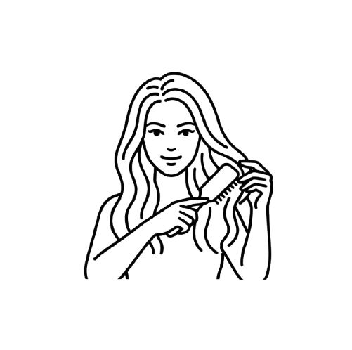 Préparez vos cheveux